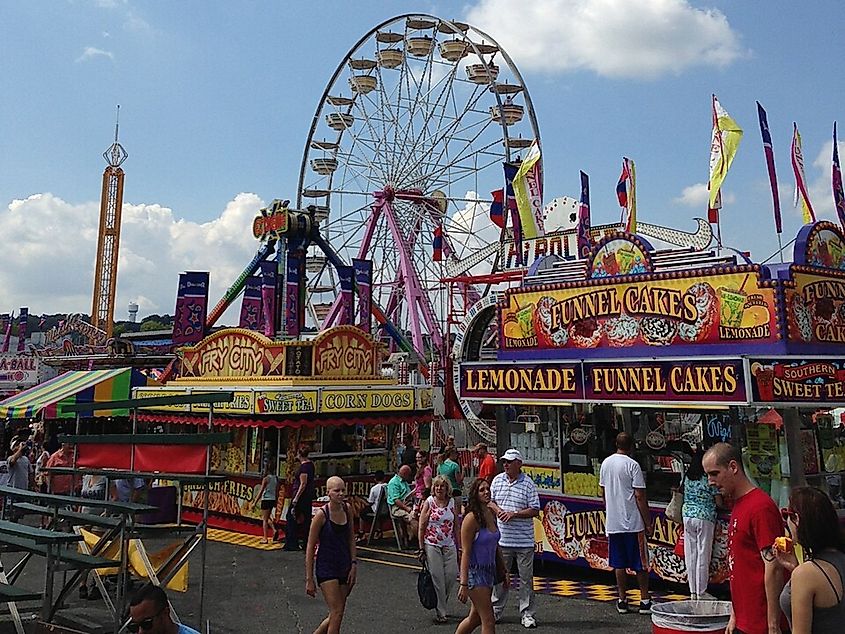 Maryland State Fair at the Timonium Fairgrounds in Timonium, Maryland.