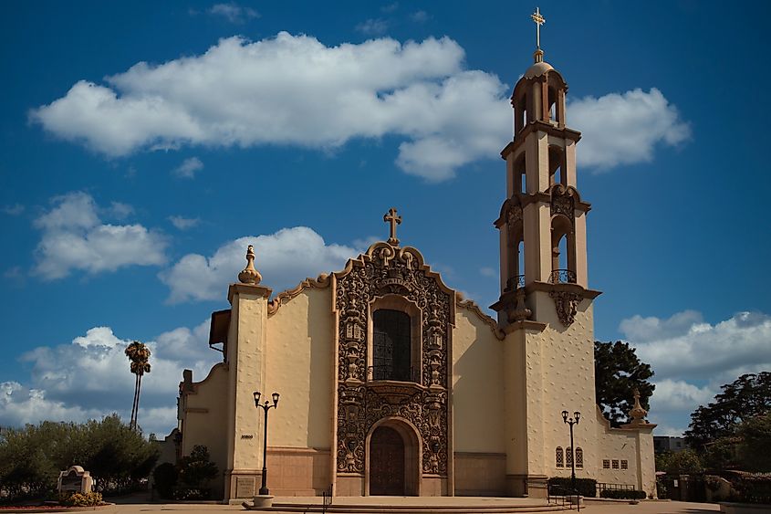St. Charles Borromeo Catholic Church day exterior