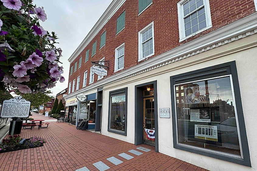 Main Street in Wytheville, Virginia.