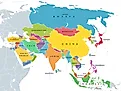 Map of Asia