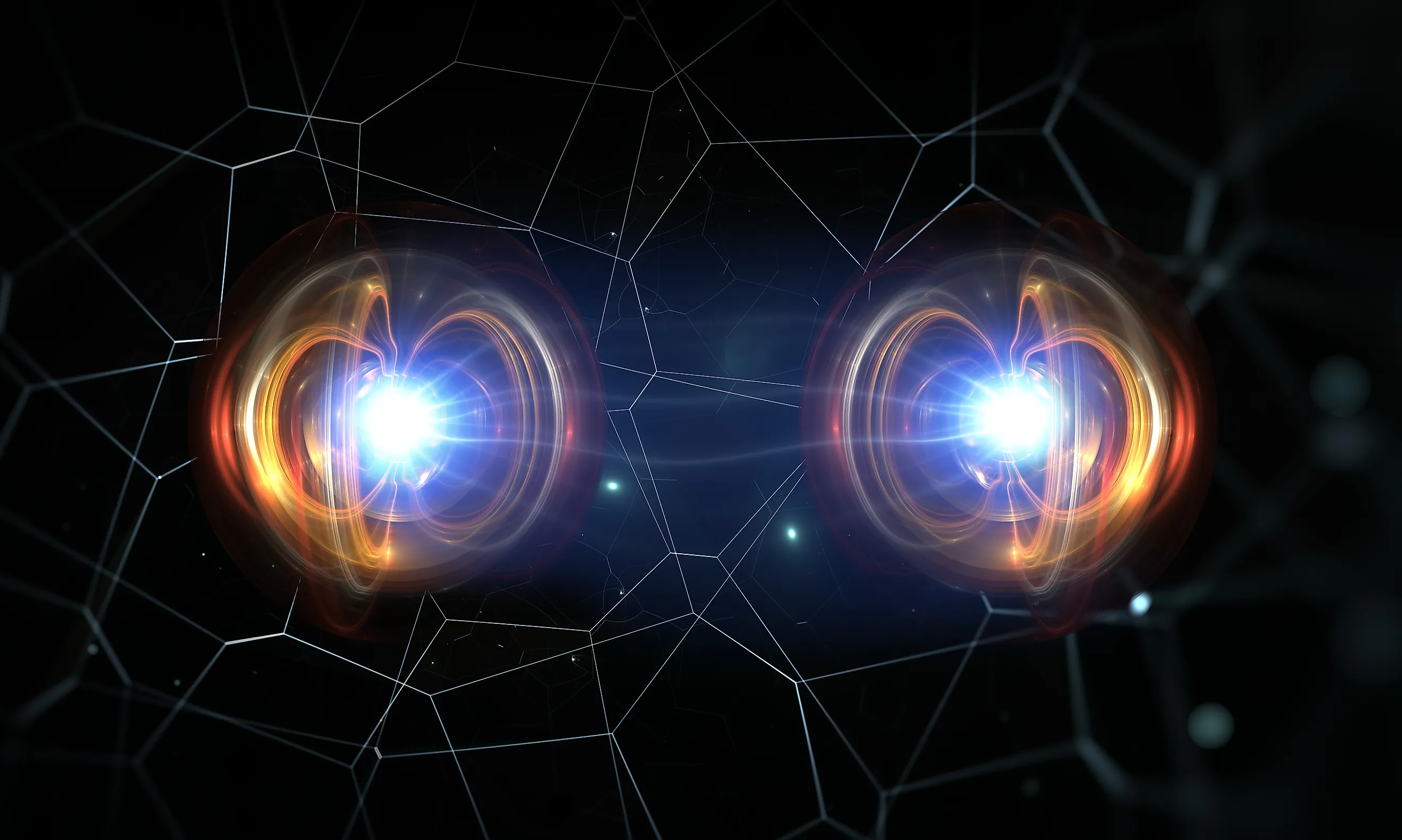 Concept art of Quantum Entanglement.