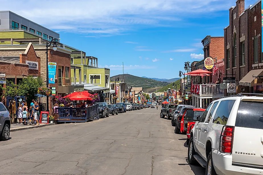 View of Main Street in Park City, Utah. Image credit: Jan van Dasler / Shutterstock.com.